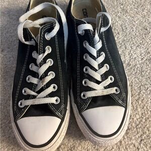 Converse Classic Black and White Canvas Shoes